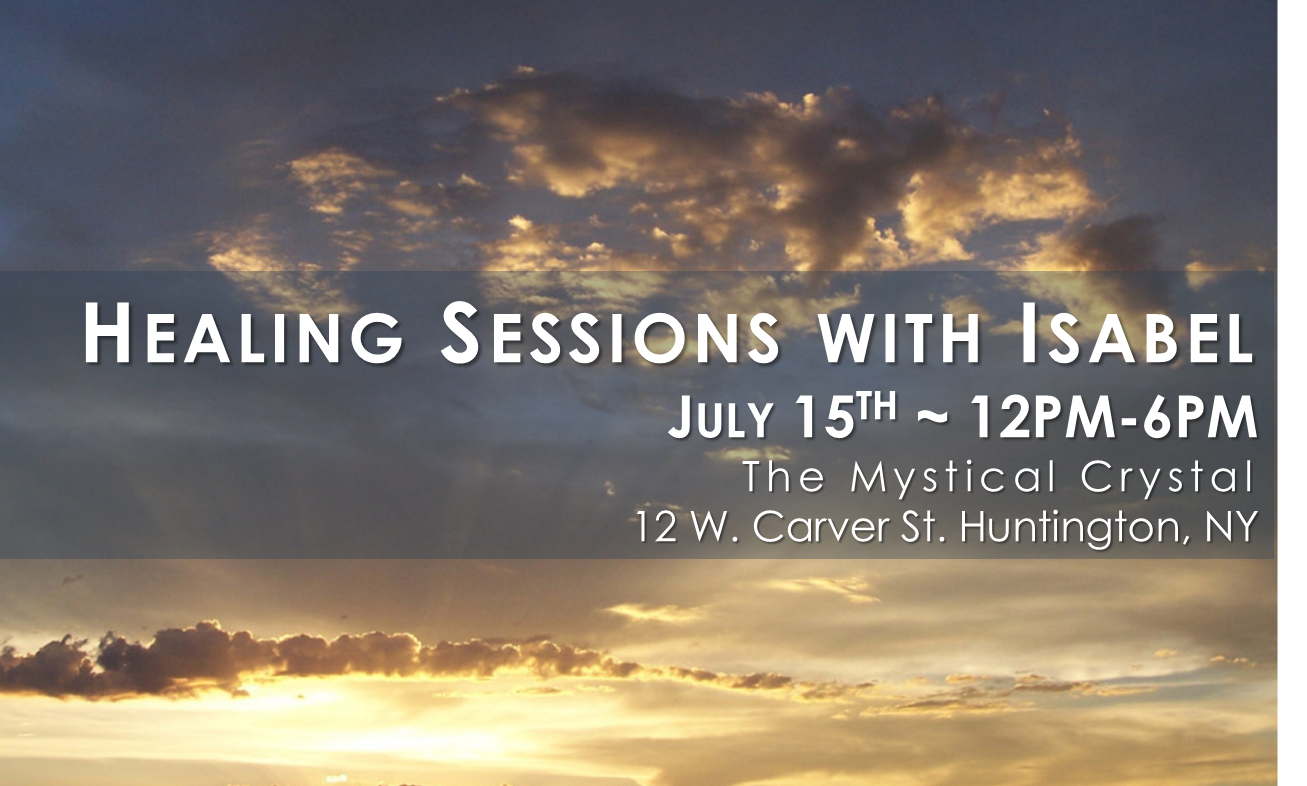 Healing Sessions with Isabel
